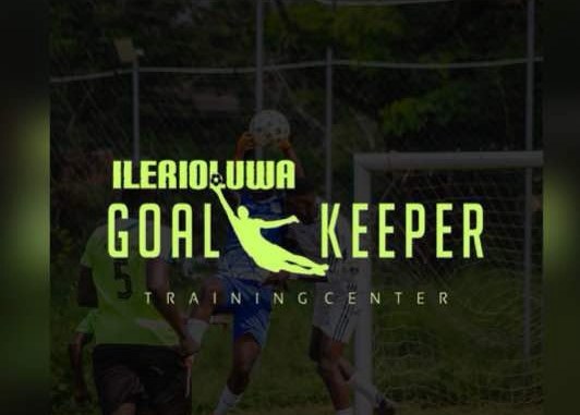 Ilerioluwa Goalkeeper Training Center — official logo. Guardians of Goal.